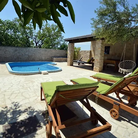 Holiday House With Pool And Whirlpool Sara * Betina (Sibenik-Knin)